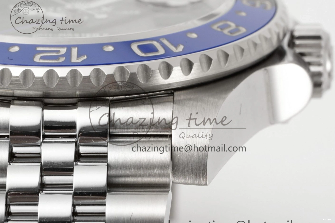 MiroTime 0419 GMT Master II 126710 BLNR Batman 904L SS C+F 1:1 Best Edition Black Dial on Jubilee Bracelet SH3285 CHS BestValue 1956